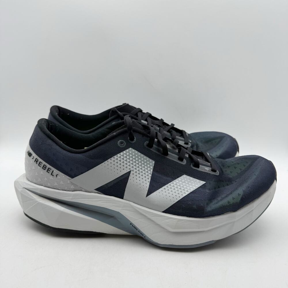 New Balance Mens FuelCell Rebel v4 Athletic Shoes Size 12 Wide EU 46.5 Black EUC